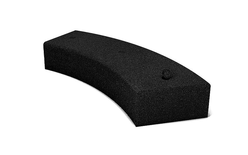 REGUPOL equiline border - black REGUPOL equiline border - black