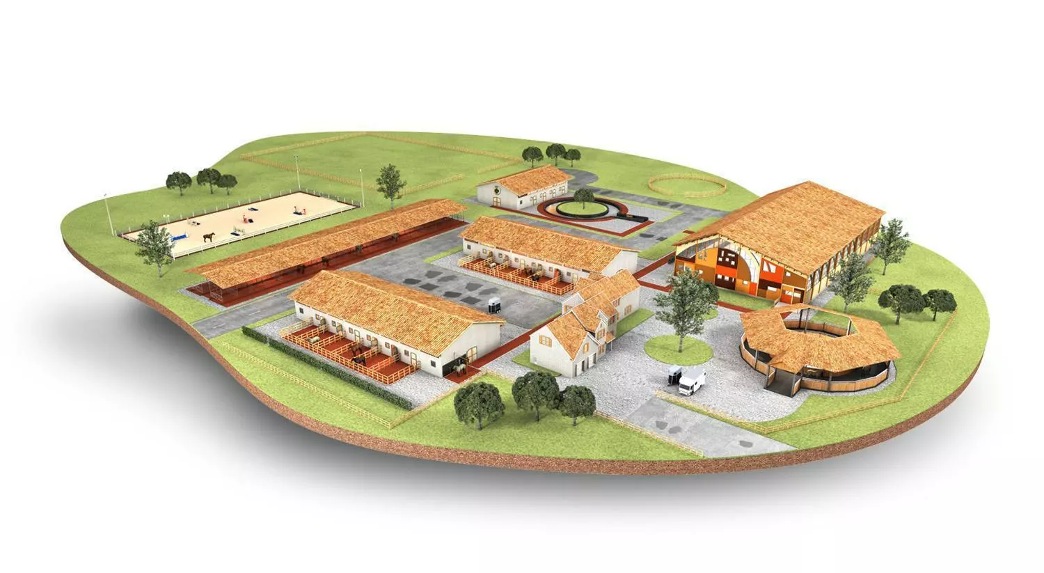 REGUPOL stall mats for horse keeping Horse stall mats for various applications